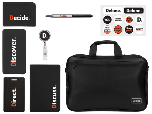 Welcome pack Swift start, черный с нанесением